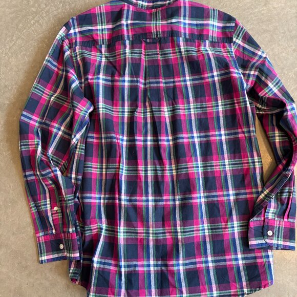 CHAPS easy care button down sz M - Picture 3 of 4